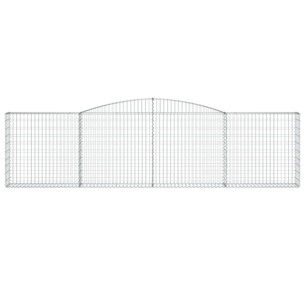 8720845651886_g_en_hd_1 vidaXL Arched Gabion Basket 400x30x100/120 cm Galvanised Iron - Image 3