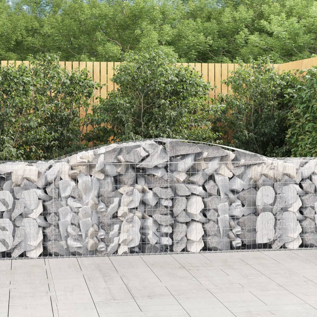 8720845651978_m_en_hd_1 vidaXL Arched Gabion Basket 400x50x80/100 cm Galvanised Iron - Image 1