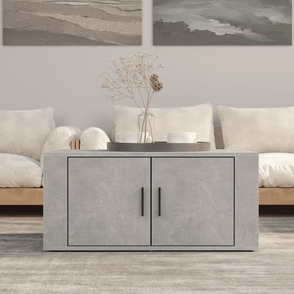 8720845666811_m_en_hd_1 vidaXL Coffee Table Concrete Grey 80x50x36 cm Engineered Wood - Image 1
