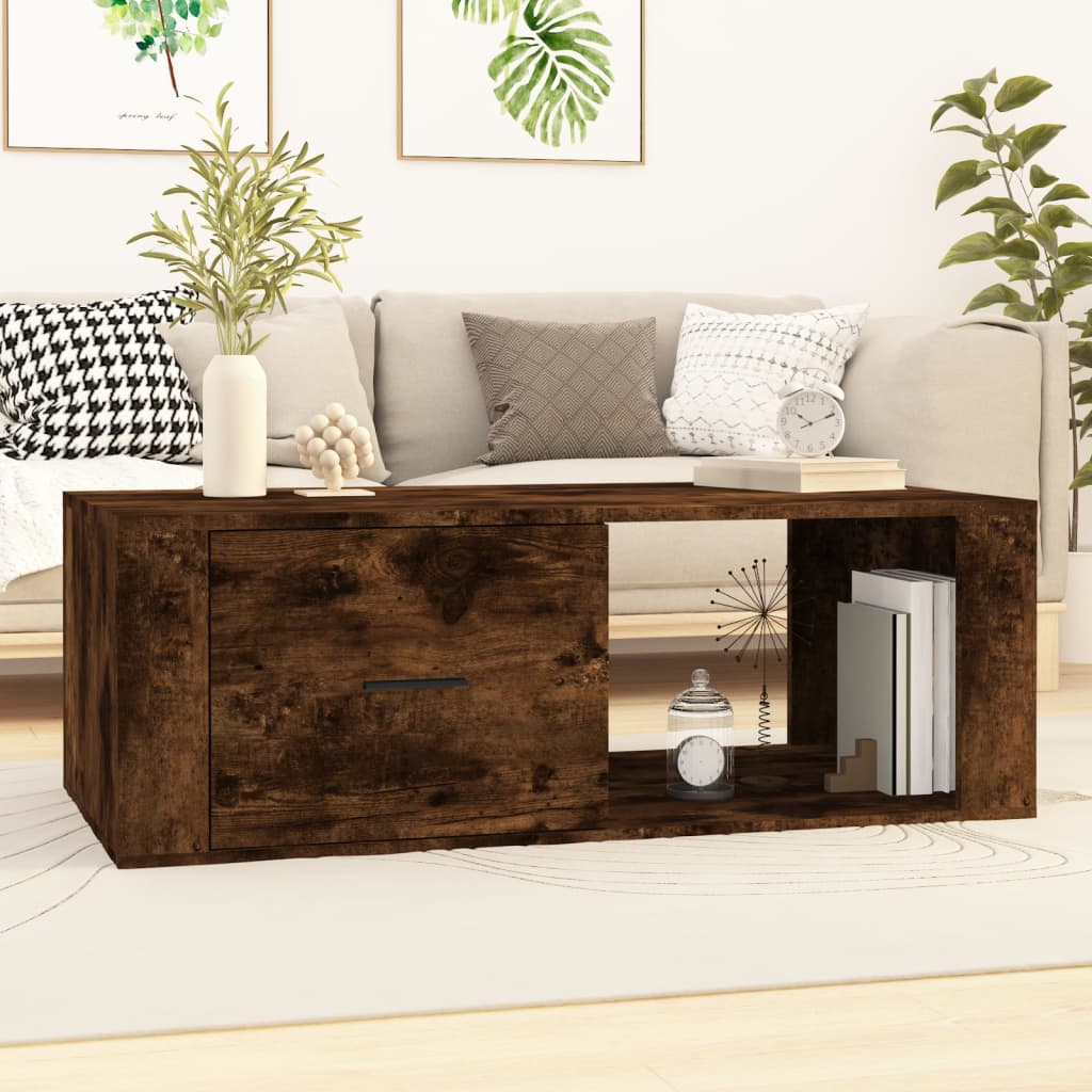 8720845667061_m_en_hd_1 vidaXL Coffee Table Smoked Oak 100x50.5x35 cm Engineered Wood - Image 1