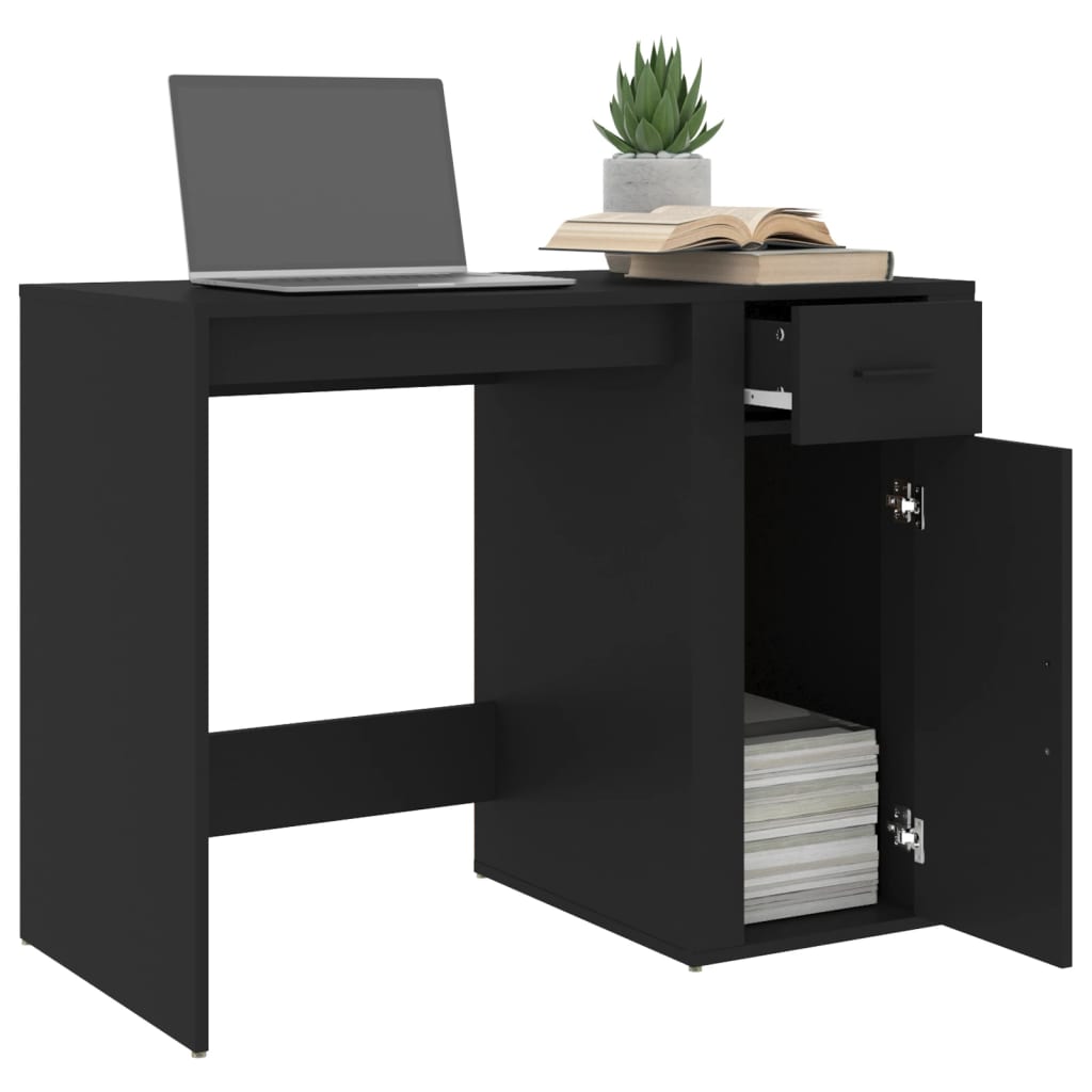 8720845668068_g_en_hd_3 vidaXL Desk Black 100x49x75 cm Engineered Wood - Image 6