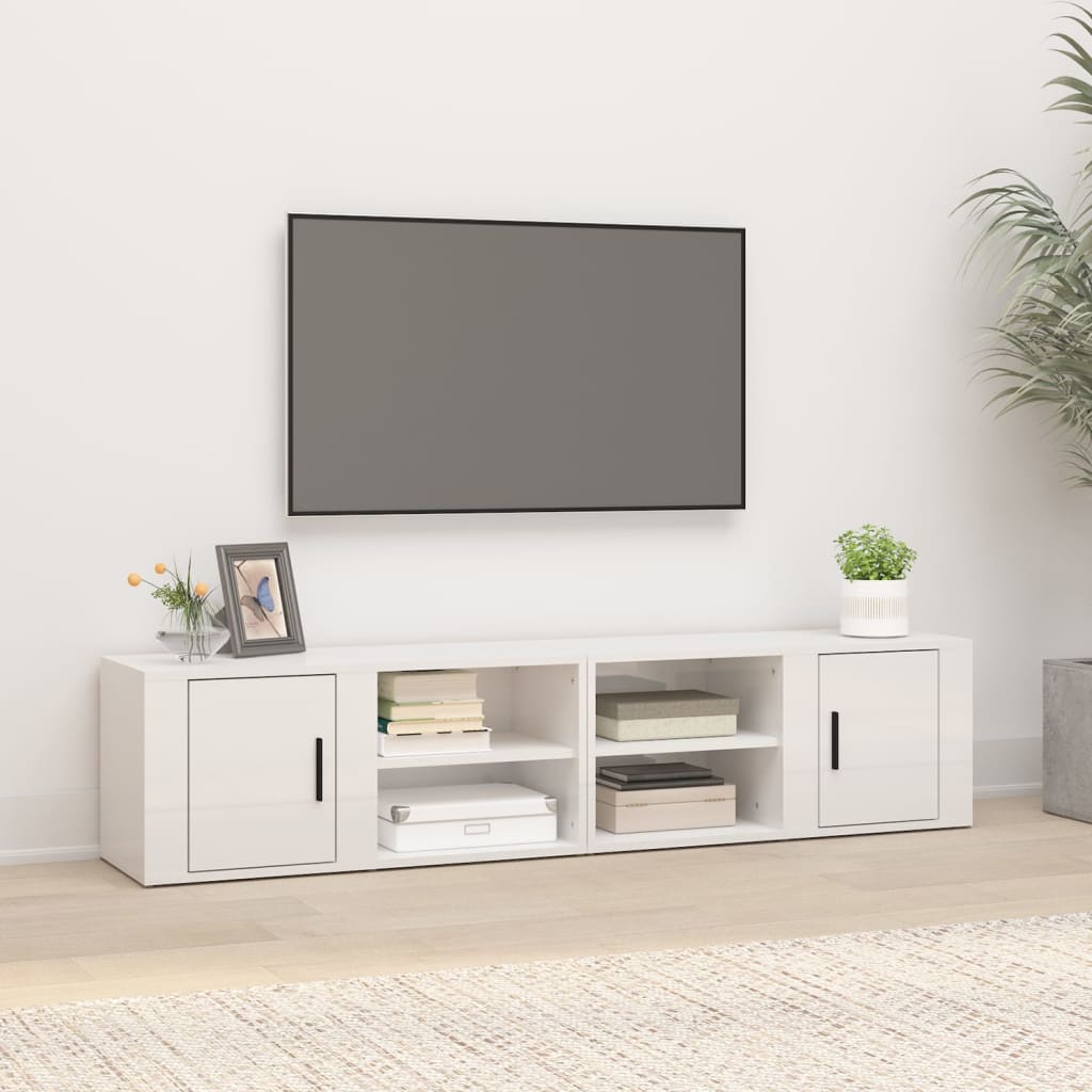 8720845668341_m_en_hd_1 vidaXL TV Cabinets 2 pcs High Gloss White 80x31.5x36 cm Engineered Wood - Image 1