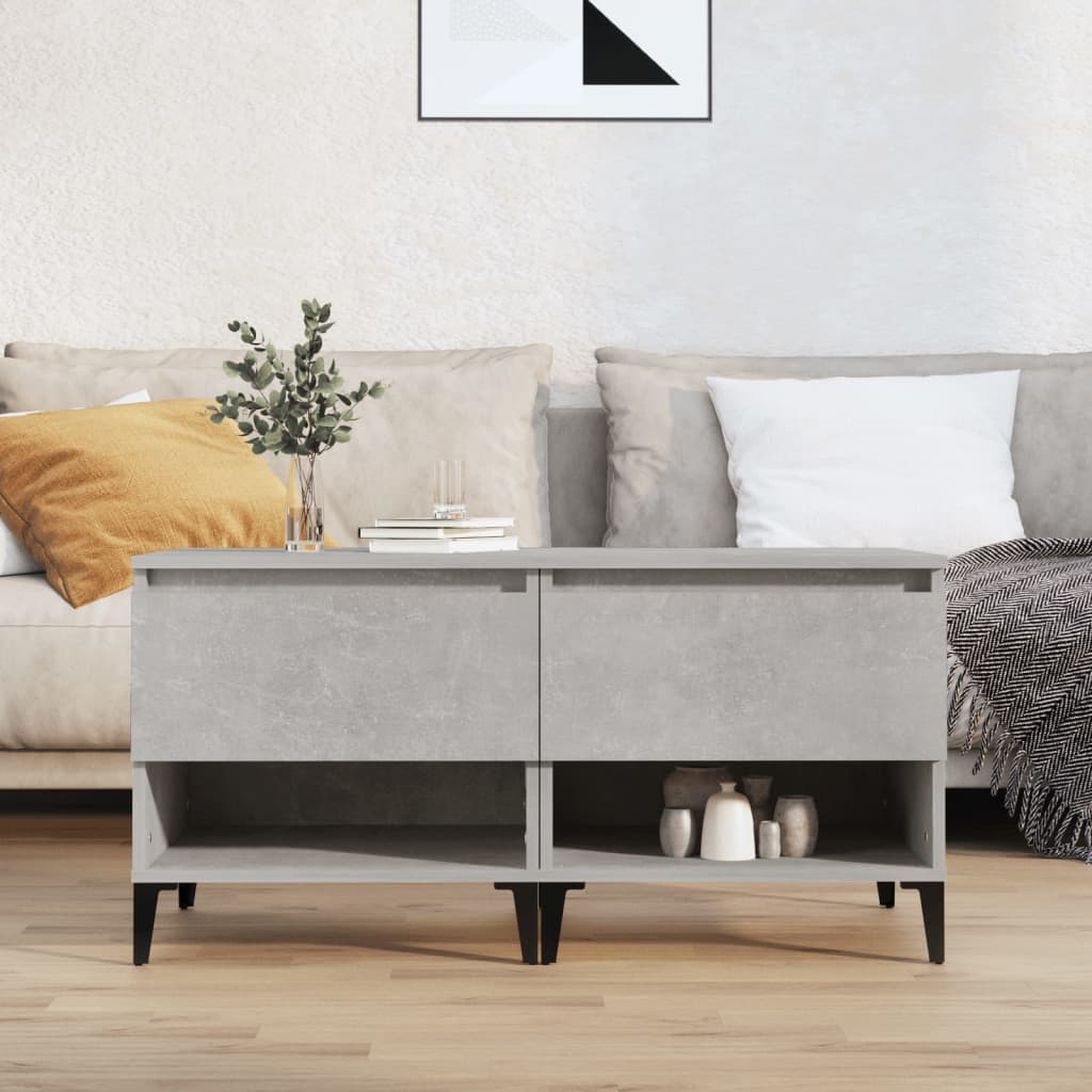 8720845669027_m_en_hd_1 vidaXL Side Tables 2 pcs Concrete Grey 50x46x50 cm Engineered Wood - Image 1