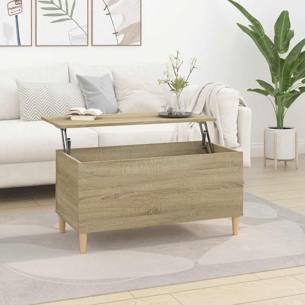 8720845669287_m_en_hd_1 vidaXL Coffee Table Sonoma Oak 90x44.5x45 cm Engineered Wood - Image 1