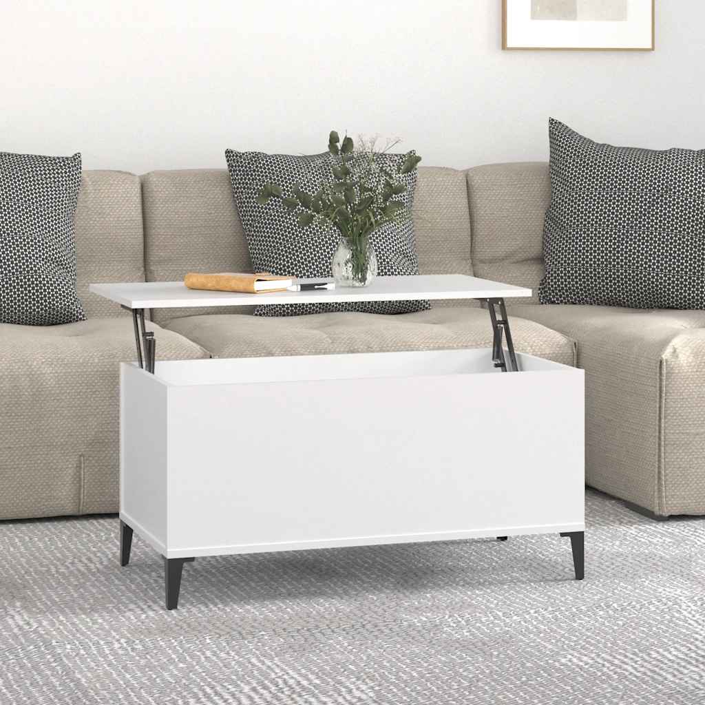 8720845669331_m_en_hd_1 vidaXL Coffee Table White 90x44.5x45 cm Engineered Wood - Image 1