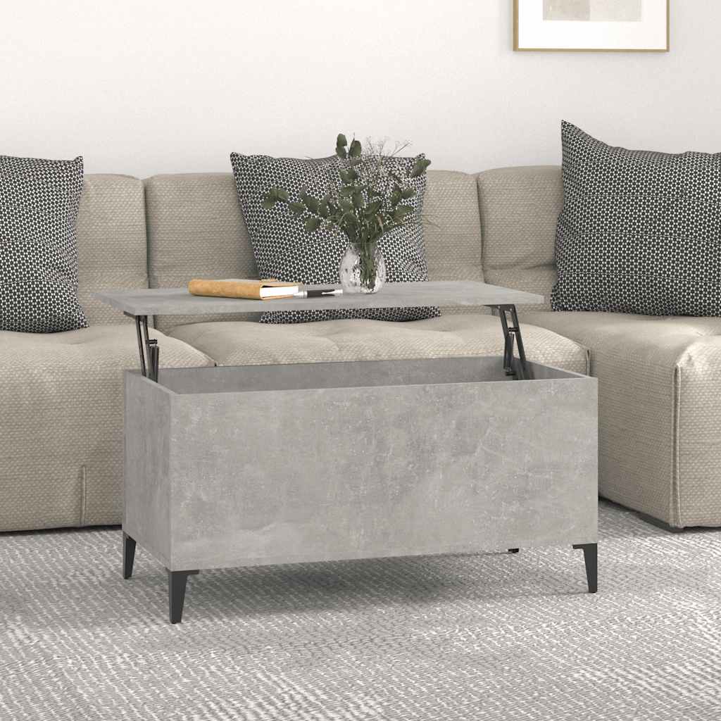 8720845669379_m_en_hd_1 vidaXL Coffee Table Concrete Grey 90x44.5x45 cm Engineered Wood - Image 1