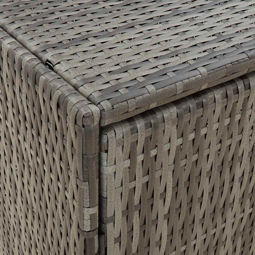 8720845670306_g_en_hd_8 vidaXL Garden Storage Cabinet Grey 100x55.5x80 cm Poly Rattan - Image 10
