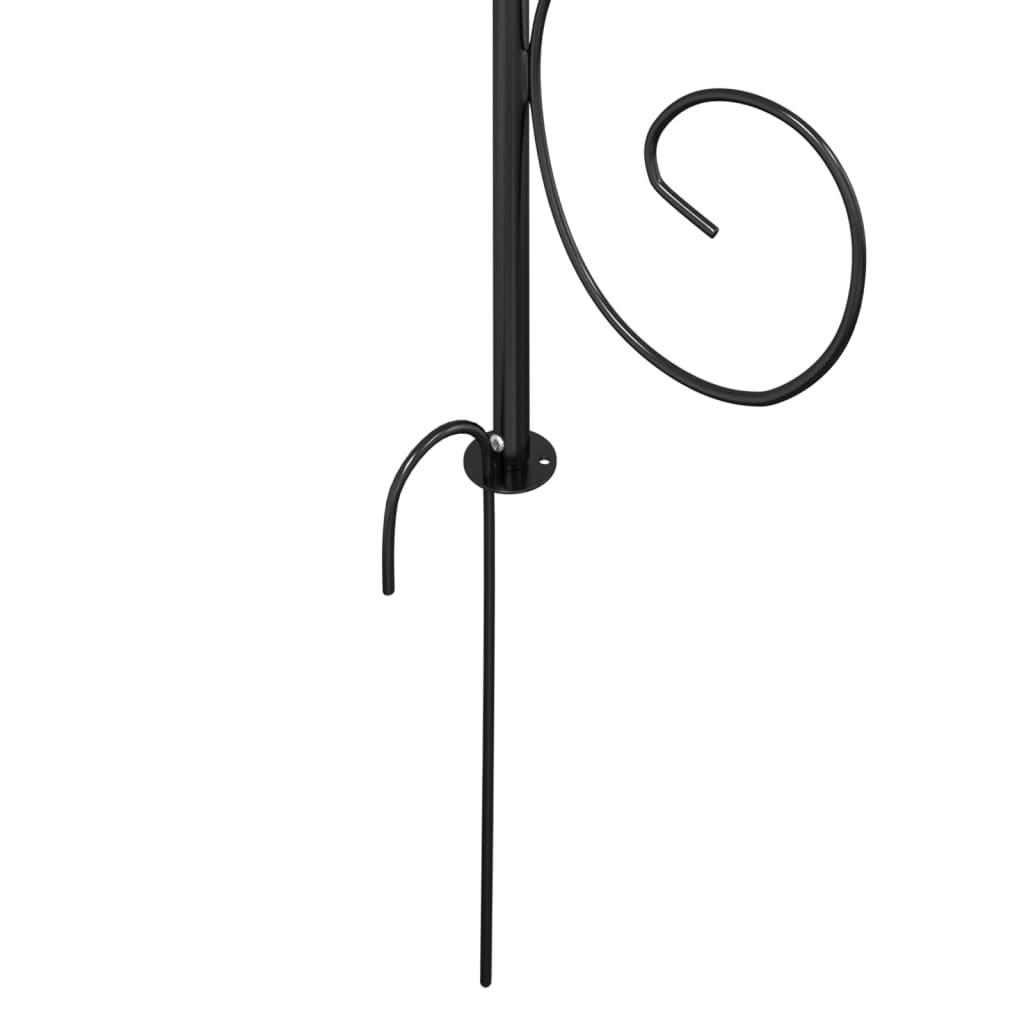 8720845670375_g_en_hd_4 vidaXL Garden Arch Black Ø180x255 cm Steel - Image 6