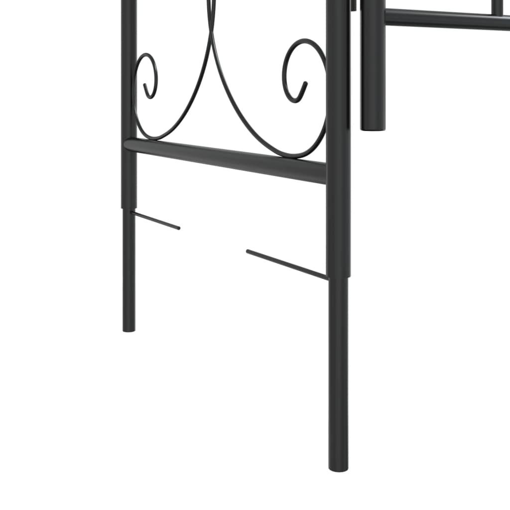 8720845670382_g_en_hd_7 vidaXL Garden Arch with Gate Black 108x45x235 cm Steel - Image 9