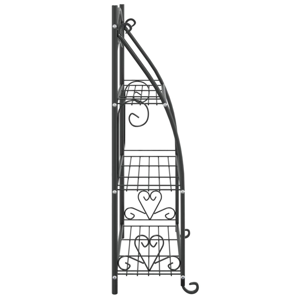 8720845670399_g_en_hd_3 vidaXL Flower Rack Black 56x30x96 cm Steel - Image 5