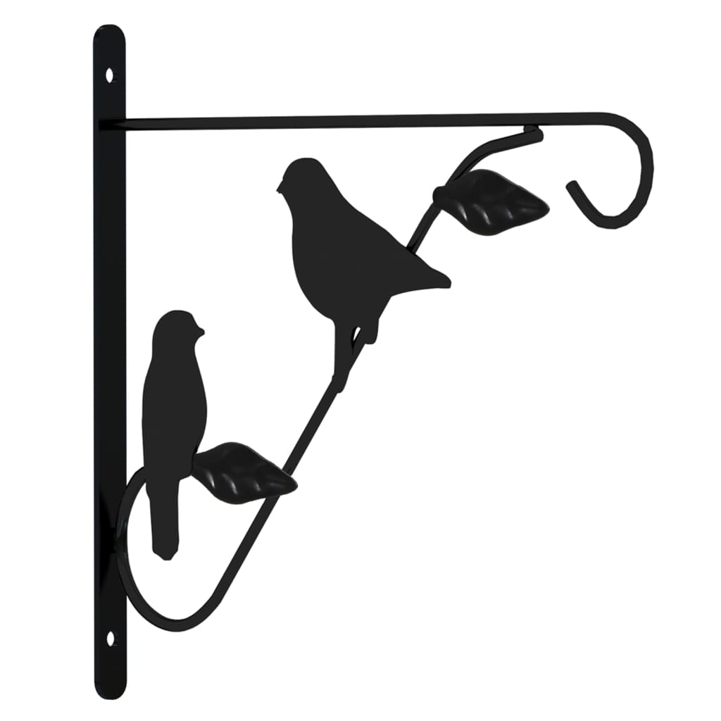 8720845670467_g_en_hd_1 vidaXL Hanging Basket Brackets 4 pcs Black Steel - Image 3