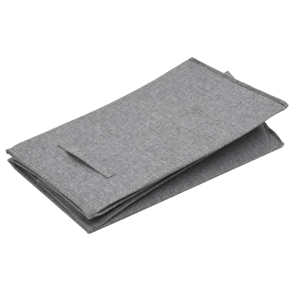 8720845670610_g_en_hd_5 vidaXL Foldable Laundry Hamper Grey 64.5x34.5x59 cm Faux Linen Fabric - Image 7