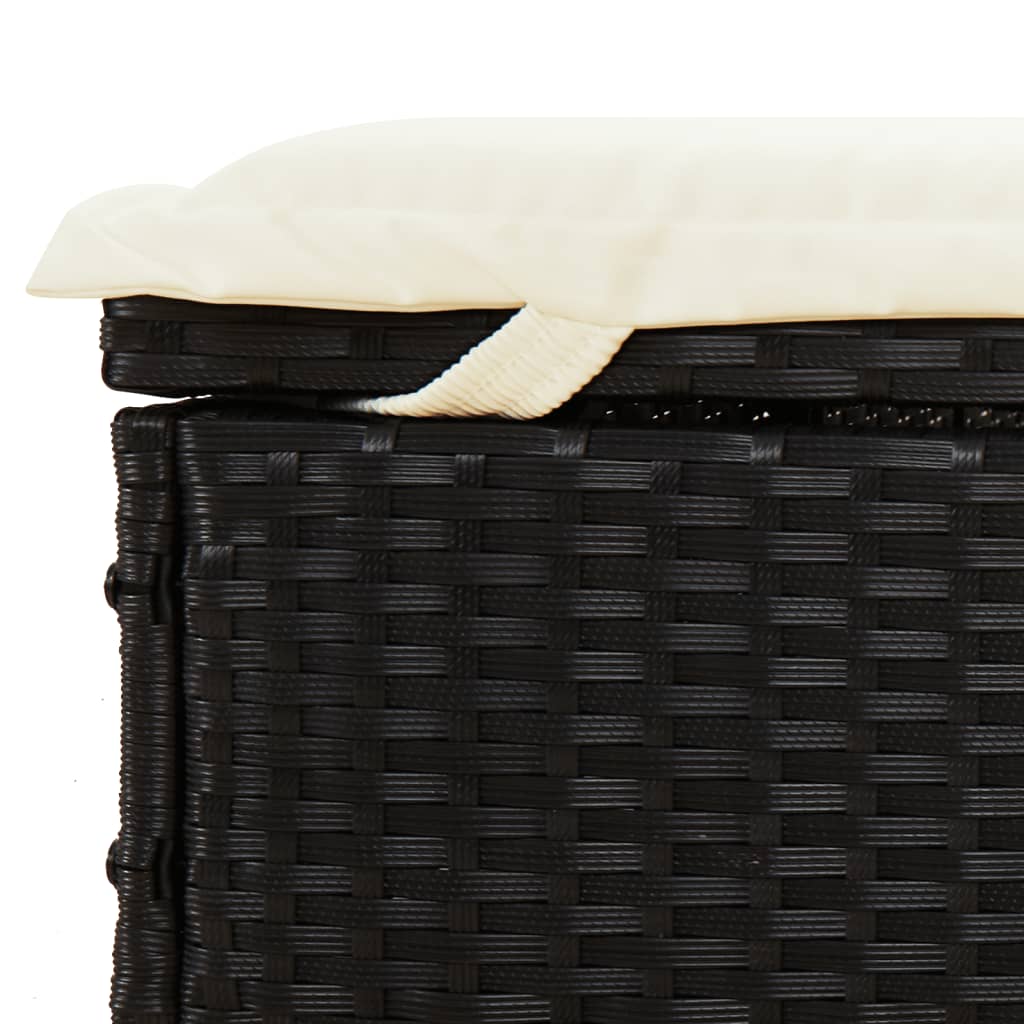 8720845670764_g_en_hd_8 vidaXL 2-Person Sunbed with Cushions Black Poly Rattan - Image 10