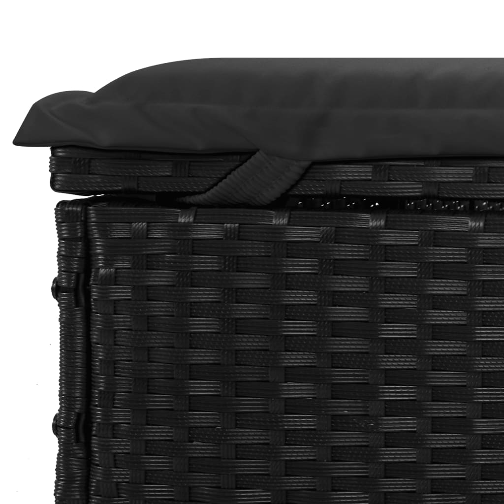 8720845670870_g_en_hd_9 vidaXL 2-Person Sunbed with Round Roof Black 211x112x140 cm Poly Rattan - Image 11