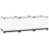 vidaXL Raised Bed 120x40x38 cm Polypropylene