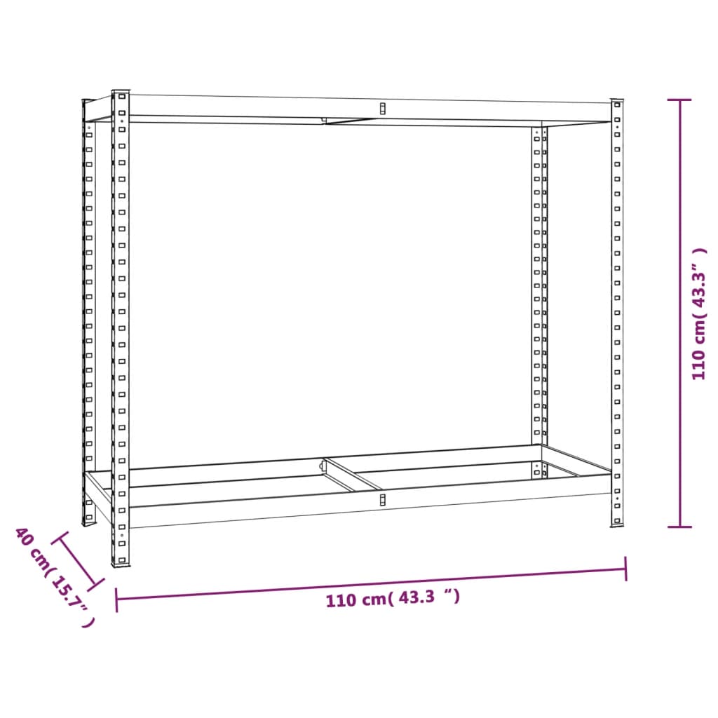 8720845674953_g_en_hd_7 vidaXL 2-Layer Tire Racks 4 pcs Silver 110x40x110 cm Steel - Image 9