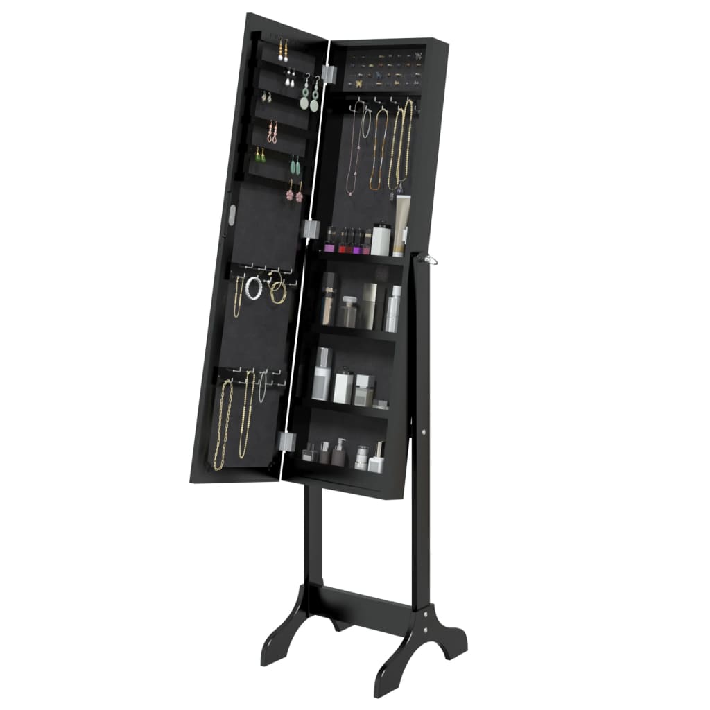 8720845675011_g_en_hd_2 vidaXL Free-Standing Mirror Black 34x37x146 cm - Image 4