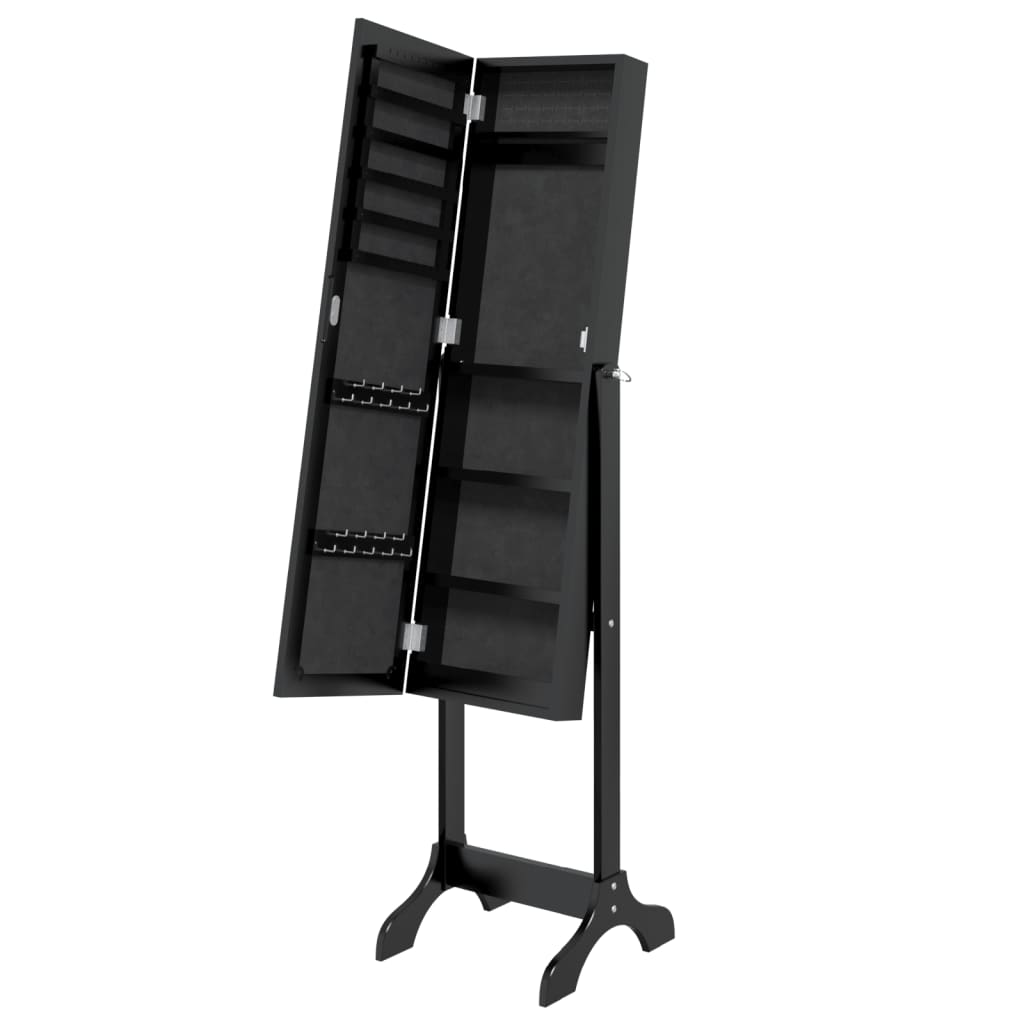 8720845675011_g_en_hd_3 vidaXL Free-Standing Mirror Black 34x37x146 cm - Image 5