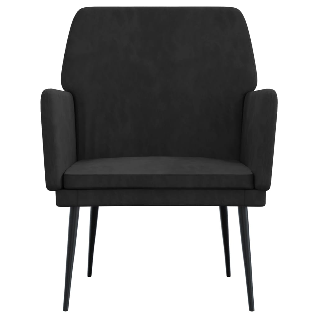 8720845675837_g_en_hd_1 vidaXL Armchair Black 62x79x79 cm Velvet - Image 3