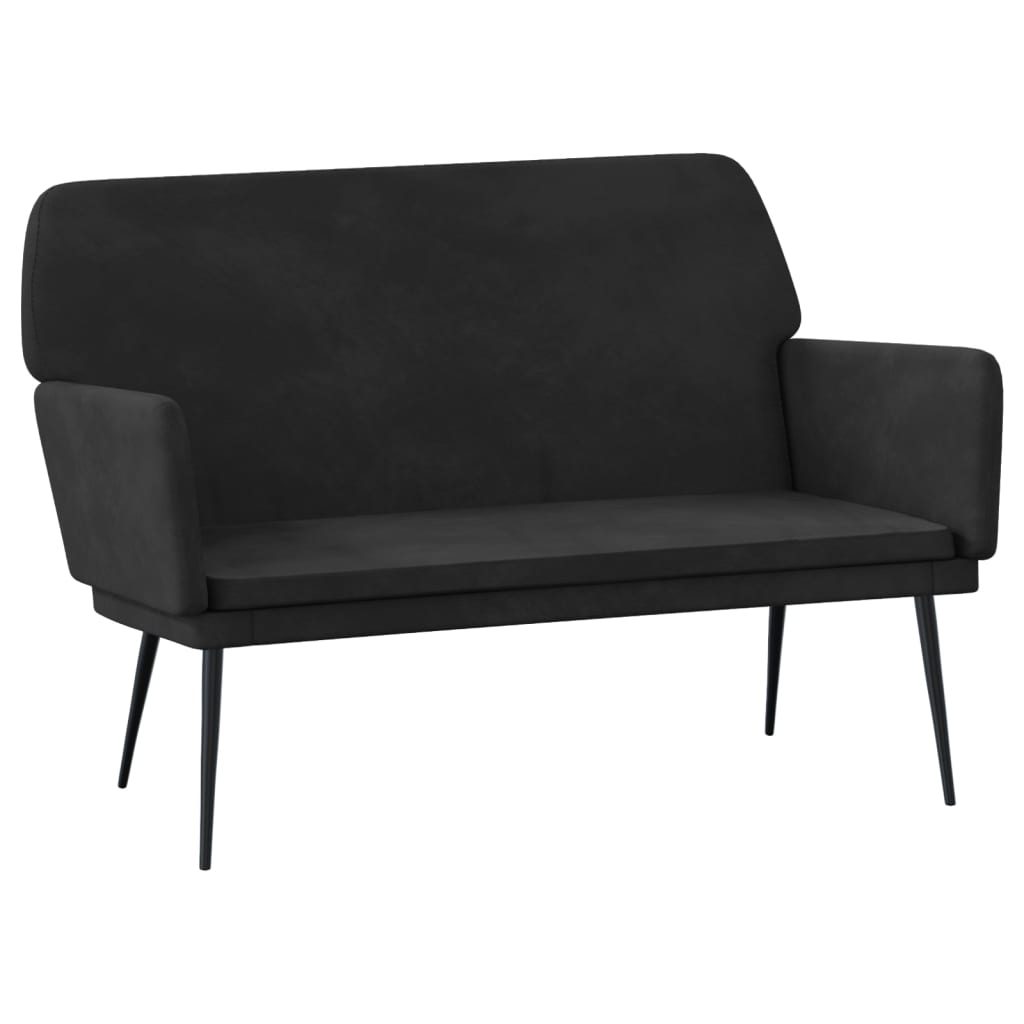 8720845675936_a_en_hd_1 vidaXL Bench Black 108x79x79 cm Velvet - Image 2