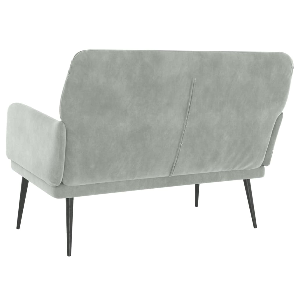 8720845676209_g_en_hd_3 vidaXL Bench Light Grey 108x79x79 cm Velvet - Image 5