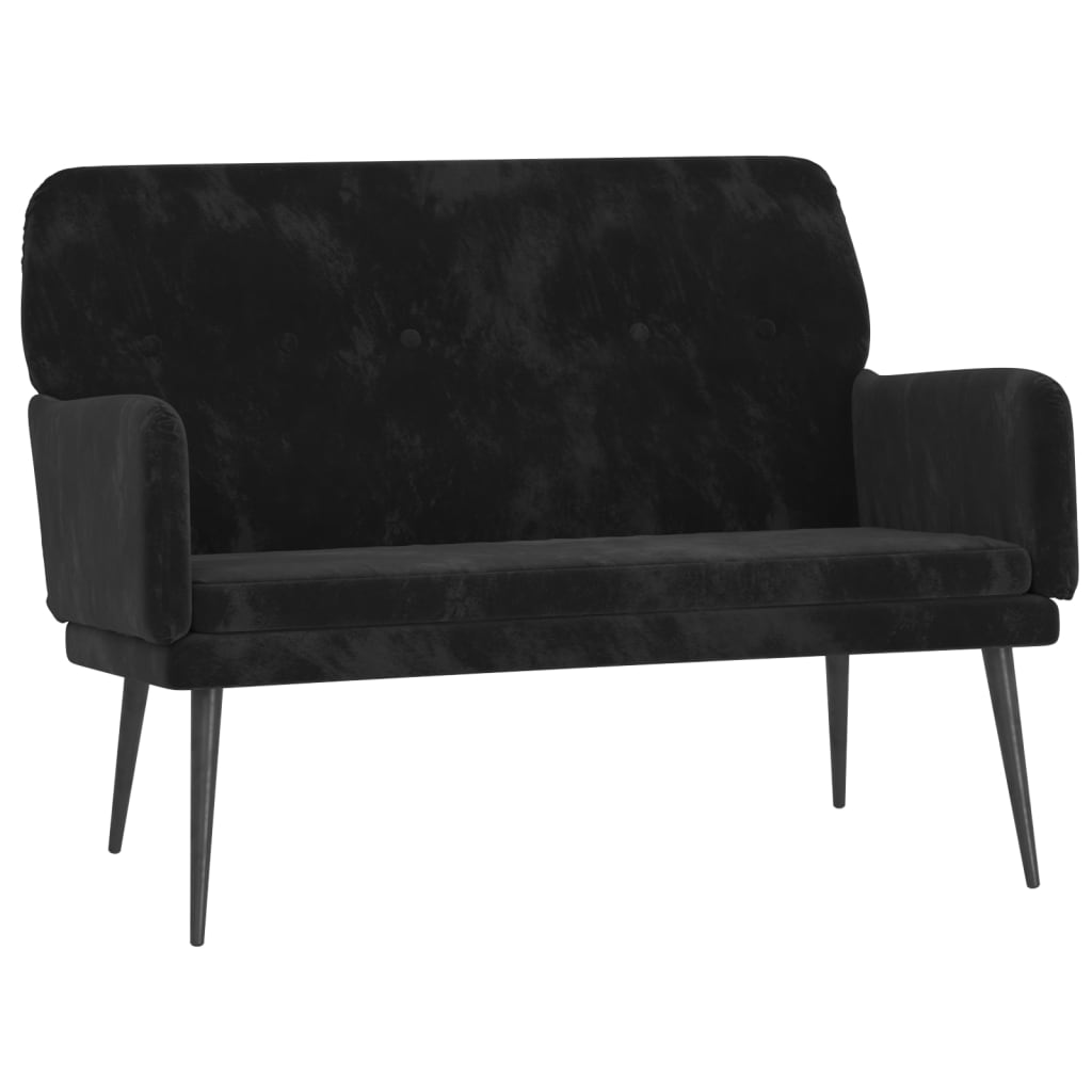 8720845676254_a_en_hd_1 vidaXL Bench Black 108x79x79 cm Velvet - Image 2