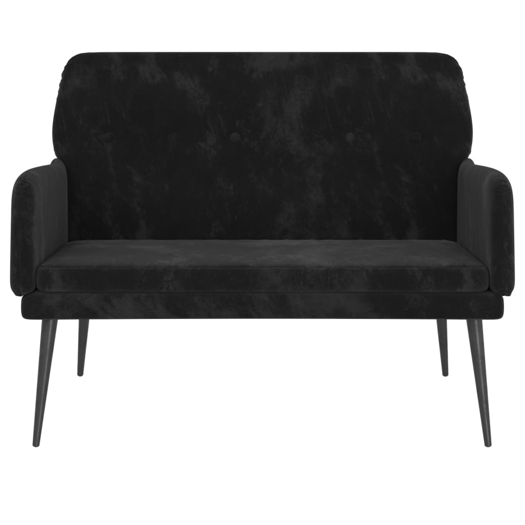 8720845676254_g_en_hd_1 vidaXL Bench Black 108x79x79 cm Velvet - Image 3
