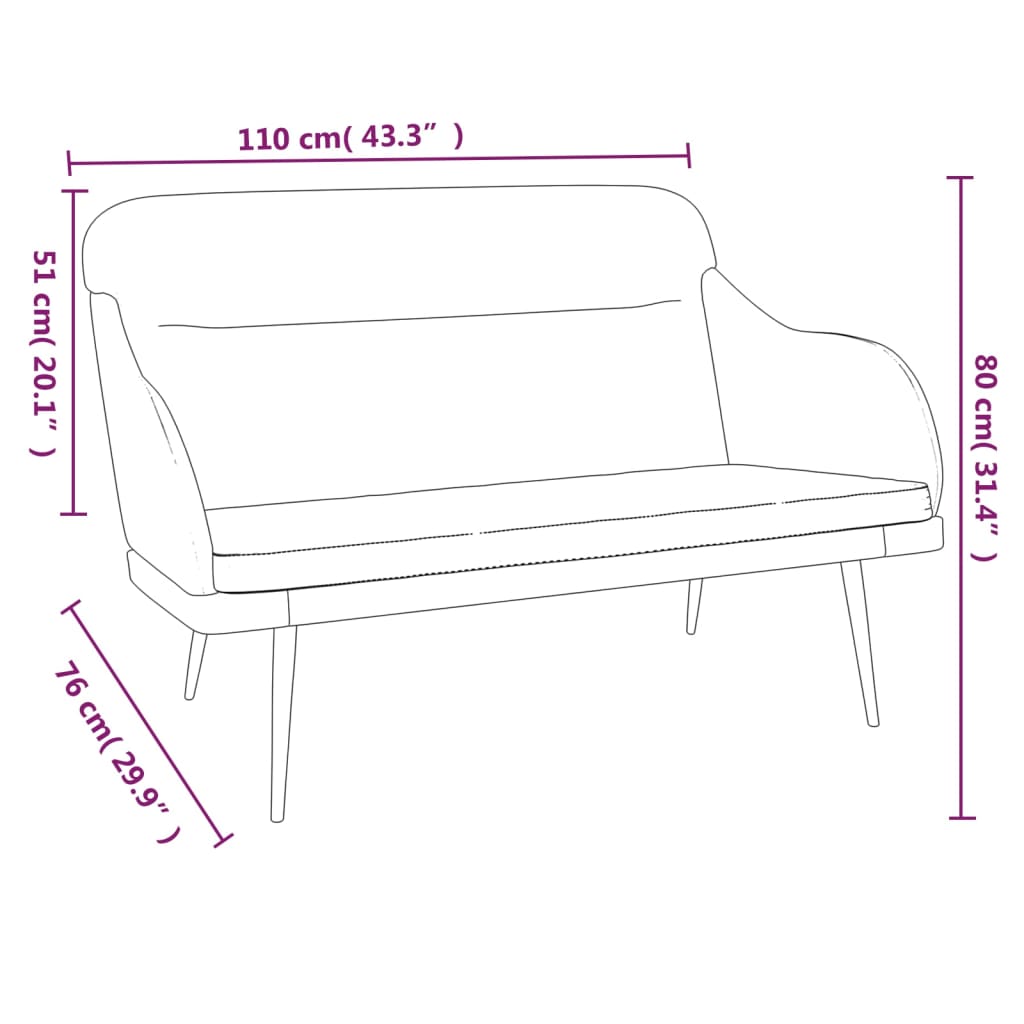 8720845676551_g_en_hd_6 vidaXL Bench Black 110x76x80 cm Velvet - Image 8