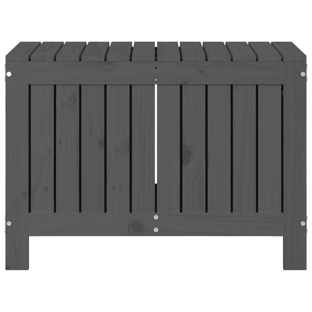 8720845677886_g_en_hd_4 vidaXL Garden Storage Box Grey 76x42.5x54 cm Solid Wood Pine - Image 6