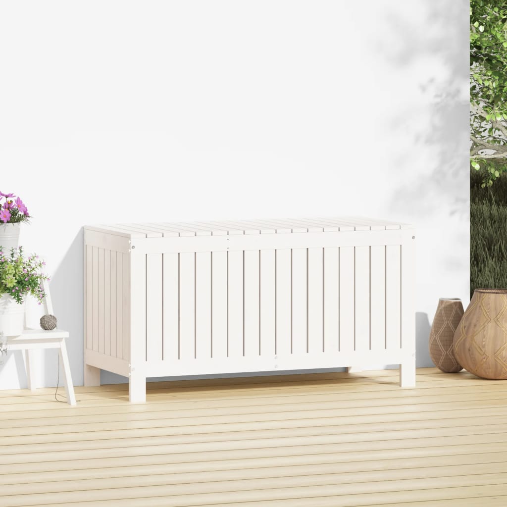 8720845677978_g_en_hd_1 vidaXL Garden Storage Box White 115x49x60 cm Solid Wood Pine - Image 3
