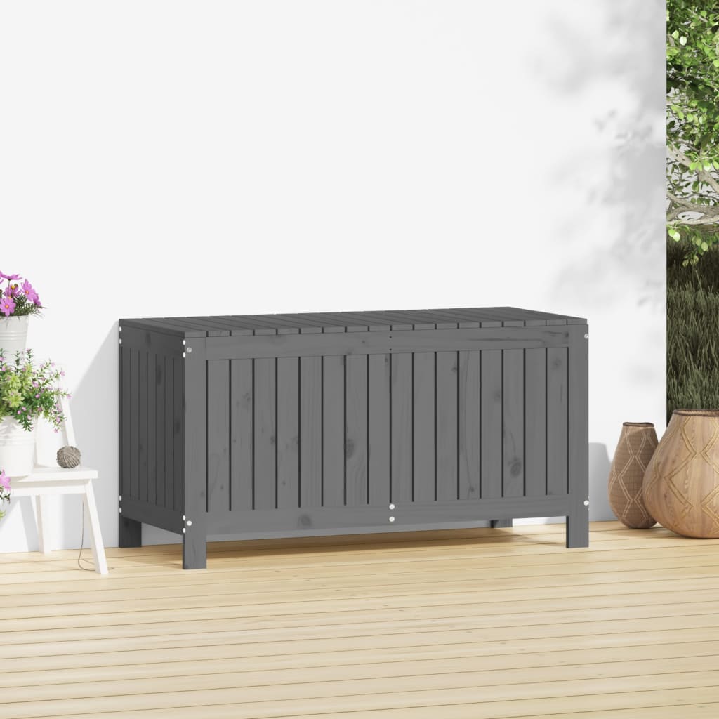 8720845677985_g_en_hd_1 vidaXL Garden Storage Box Grey 115x49x60 cm Solid Wood Pine - Image 3