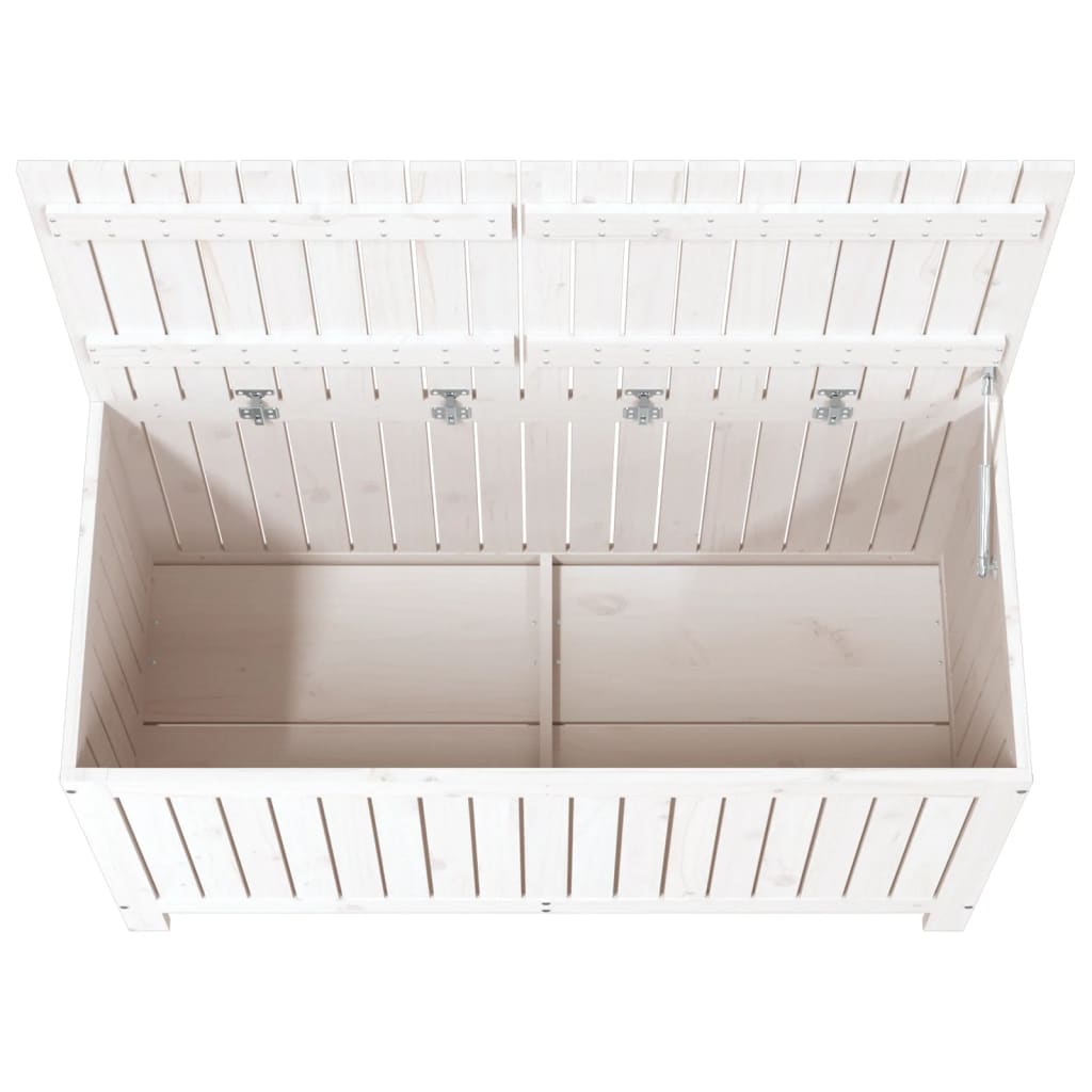 8720845678029_g_en_hd_6 vidaXL Garden Storage Box White 121x55x64 cm Solid Wood Pine - Image 8