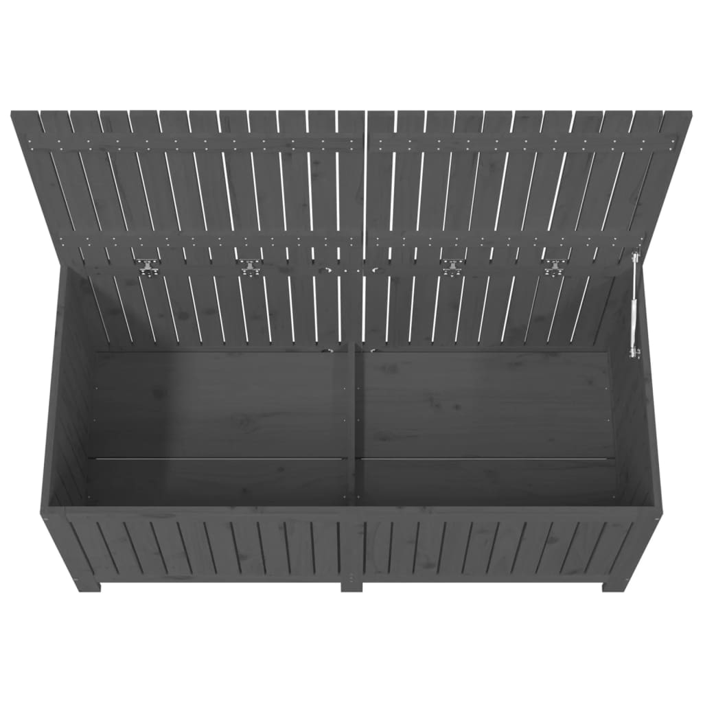 8720845678081_g_en_hd_6 vidaXL Garden Storage Box Grey 147x68x64 cm Solid Wood Pine - Image 8