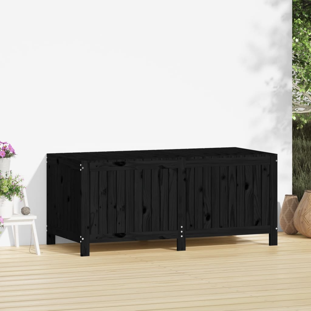 8720845678104_g_en_hd_1 vidaXL Garden Storage Box Black 147x68x64 cm Solid Wood Pine - Image 3