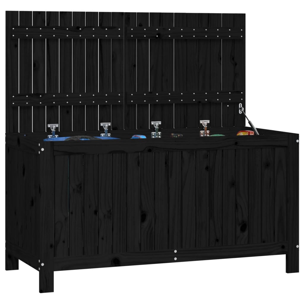 8720845678104_g_en_hd_2 vidaXL Garden Storage Box Black 147x68x64 cm Solid Wood Pine - Image 4