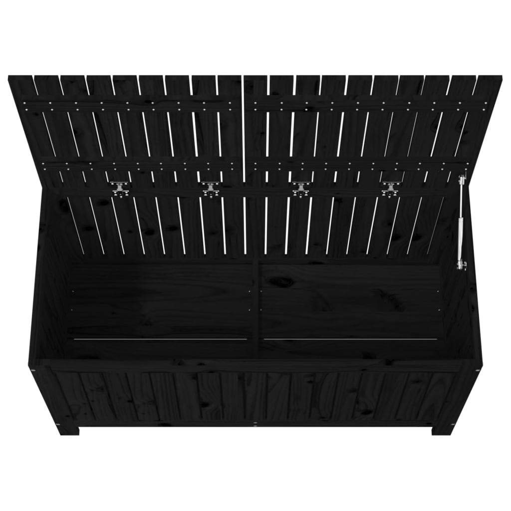 8720845678104_g_en_hd_6 vidaXL Garden Storage Box Black 147x68x64 cm Solid Wood Pine - Image 8