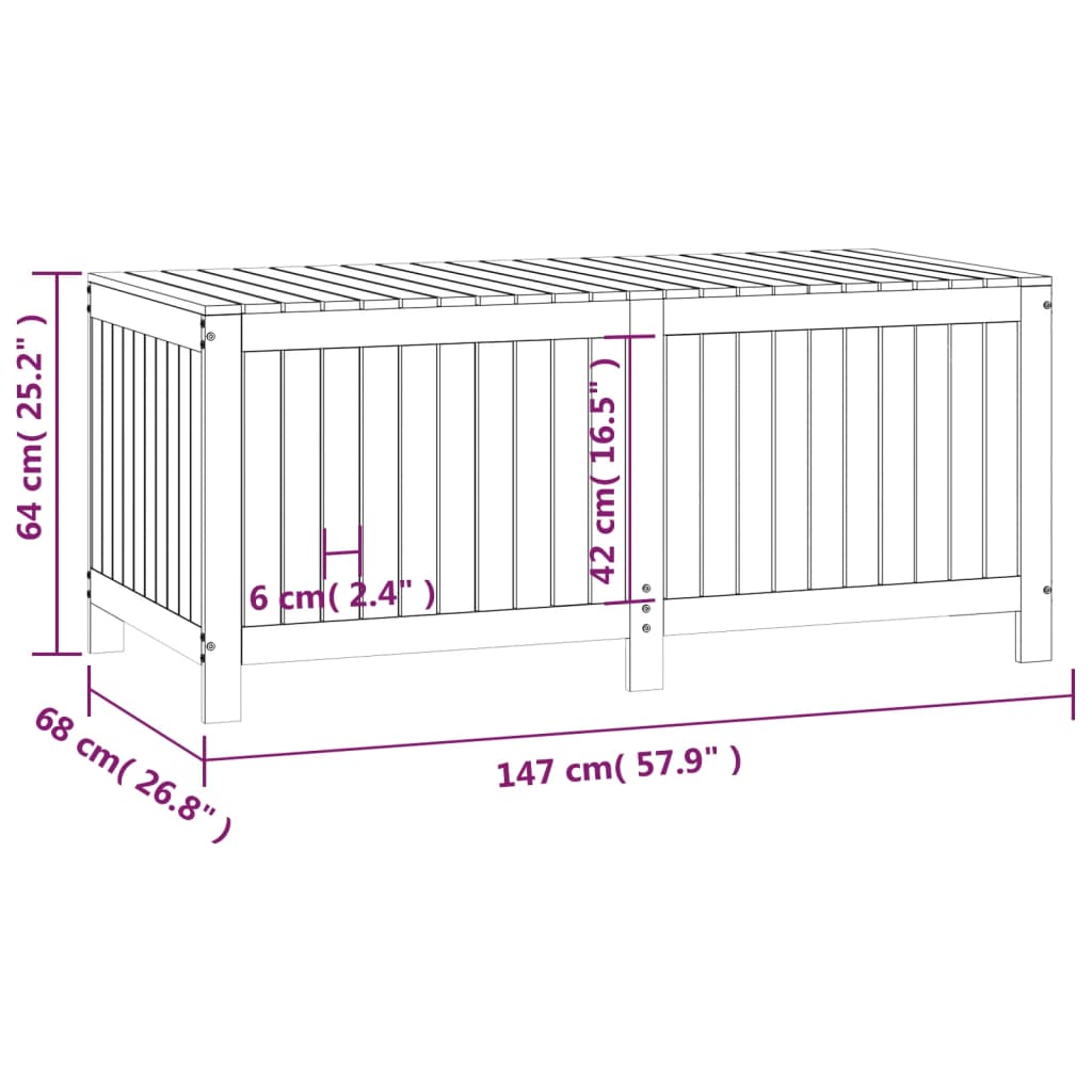 8720845678104_g_en_hd_8 vidaXL Garden Storage Box Black 147x68x64 cm Solid Wood Pine - Image 10