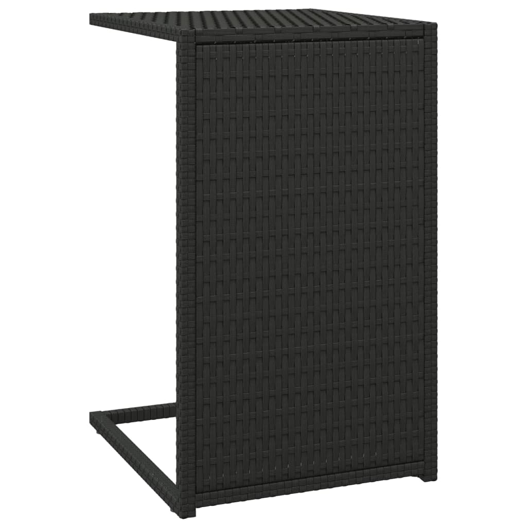 8720845679118_a_en_hd_1 vidaXL C Table Black 40x35x60 cm Poly Rattan - Image 2