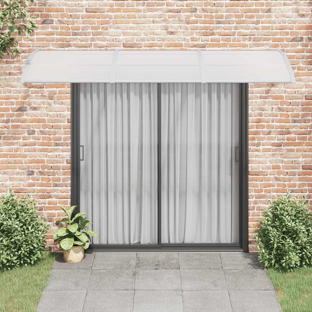 8720845680114_g_en_hd_1 vidaXL Door Canopy Grey 300x100 cm Polycarbonate - Image 3