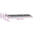 vidaXL Door Canopy Grey 300x100 cm Polycarbonate - Image 7