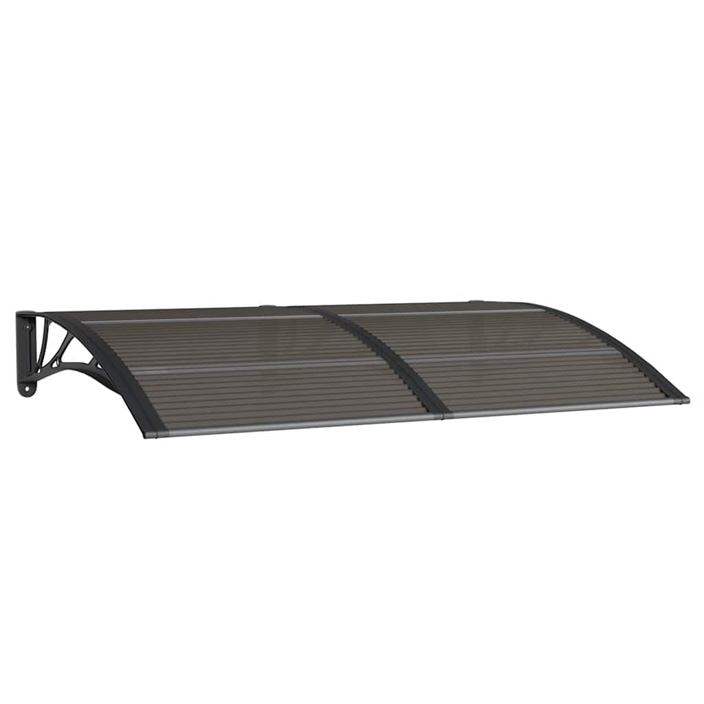 8720845680121_a_en_hd_1 vidaXL Door Canopy Black 150x100 cm Polycarbonate - Image 2
