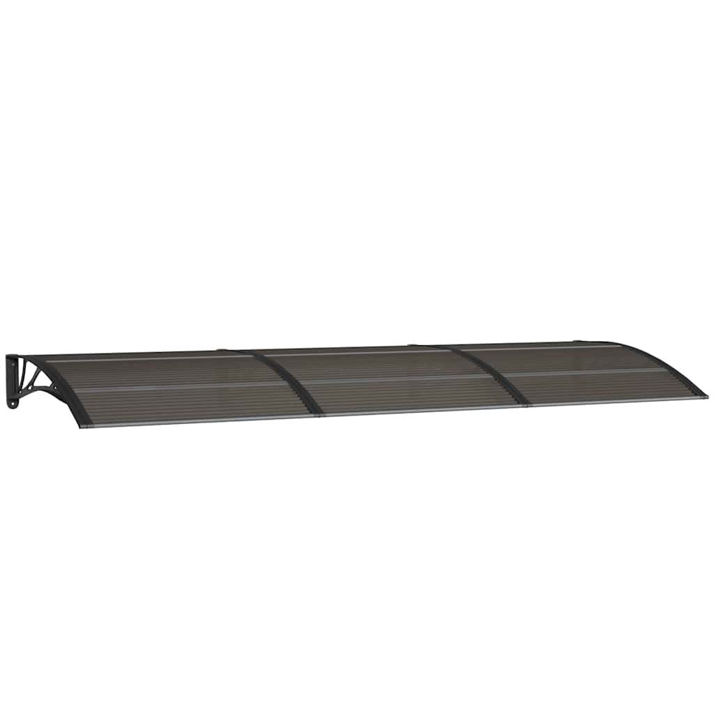 8720845680145_a_en_hd_1 vidaXL Door Canopy Black 300x100 cm Polycarbonate - Image 2