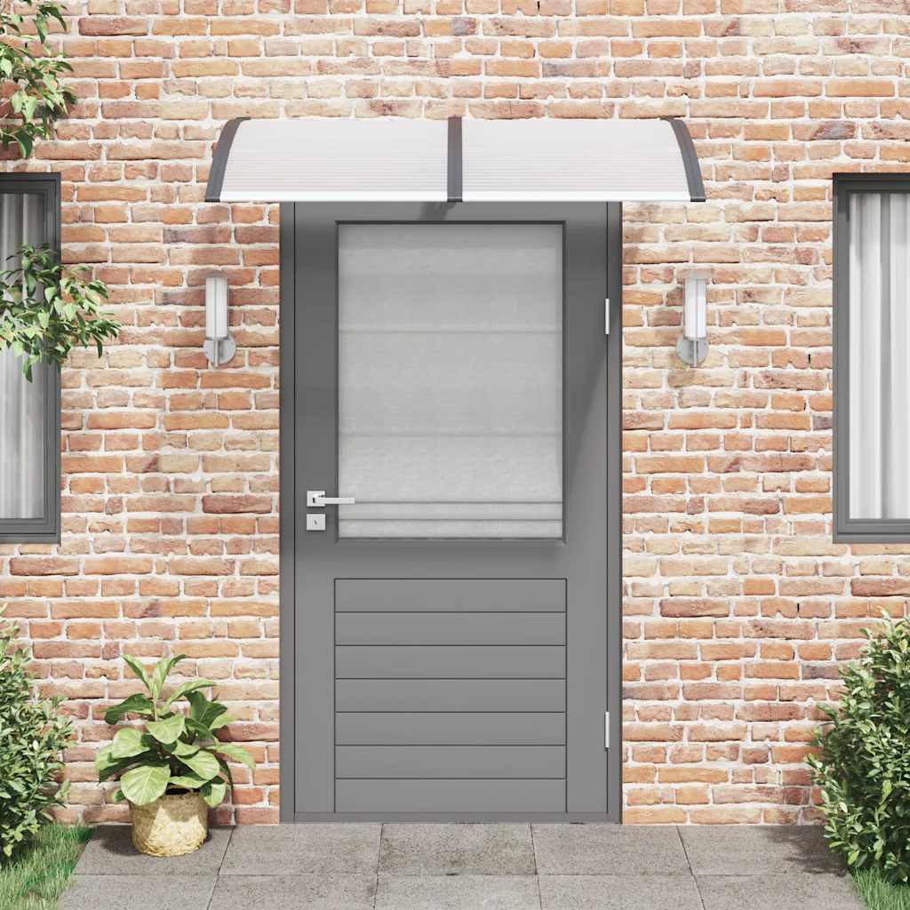 8720845680152_g_en_hd_1 vidaXL Door Canopy Black and Transparent 150x75 cm Polycarbonate - Image 3