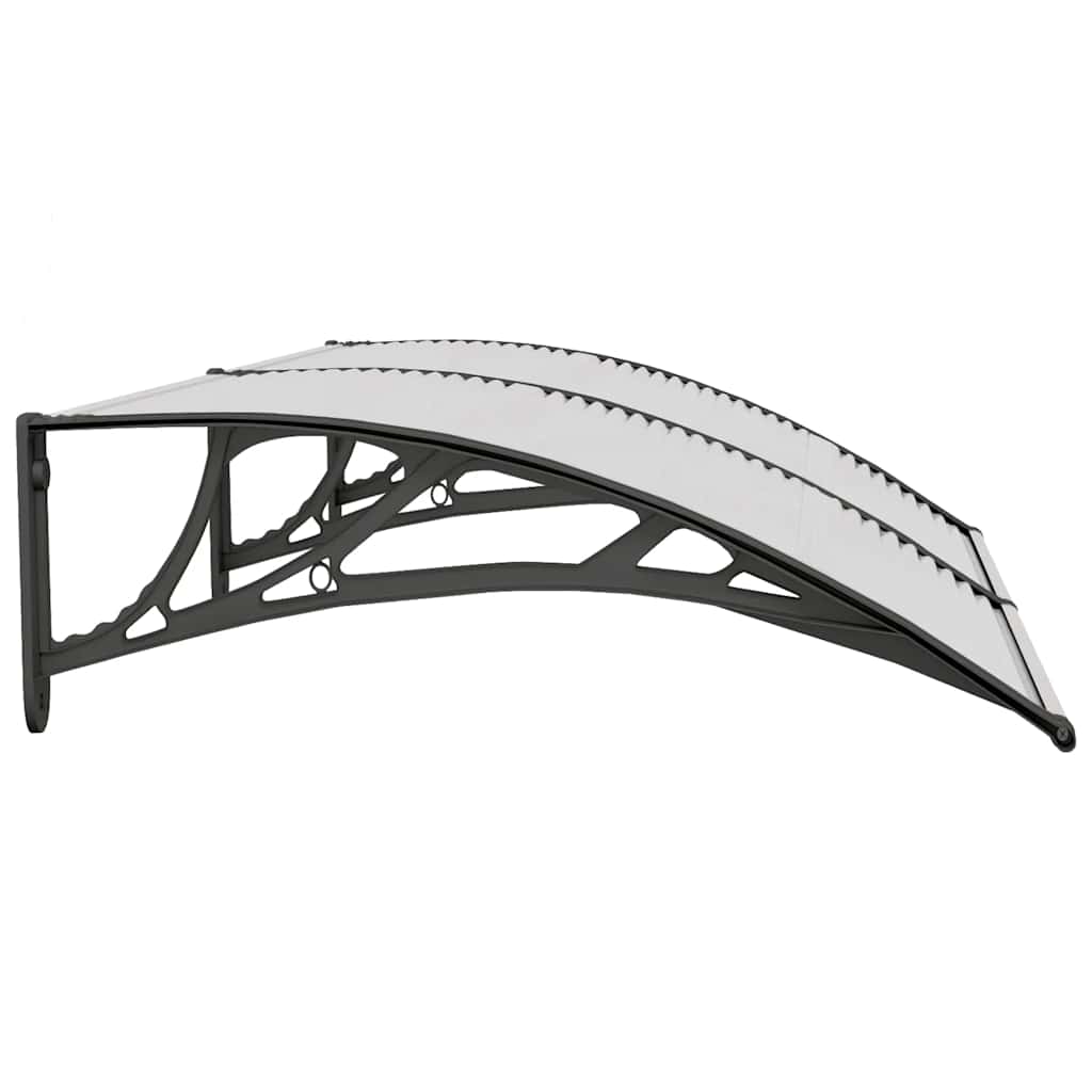 8720845680152_g_en_hd_3 vidaXL Door Canopy Black and Transparent 150x75 cm Polycarbonate - Image 5