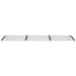 vidaXL Door Canopy Black and Transparent 300x75 cm Polycarbonate - Image 4