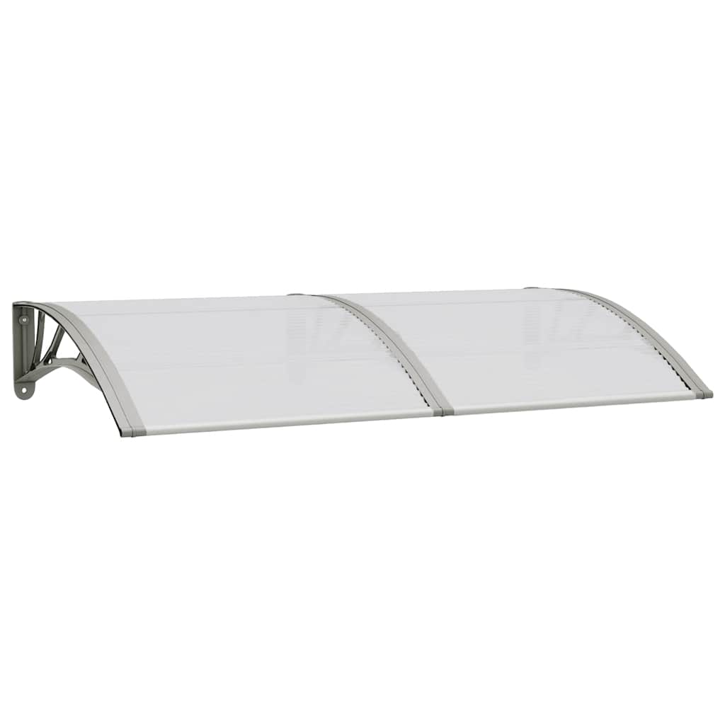 8720845680183_a_en_hd_1 vidaXL Door Canopy Grey 150x75 cm Polycarbonate - Image 2