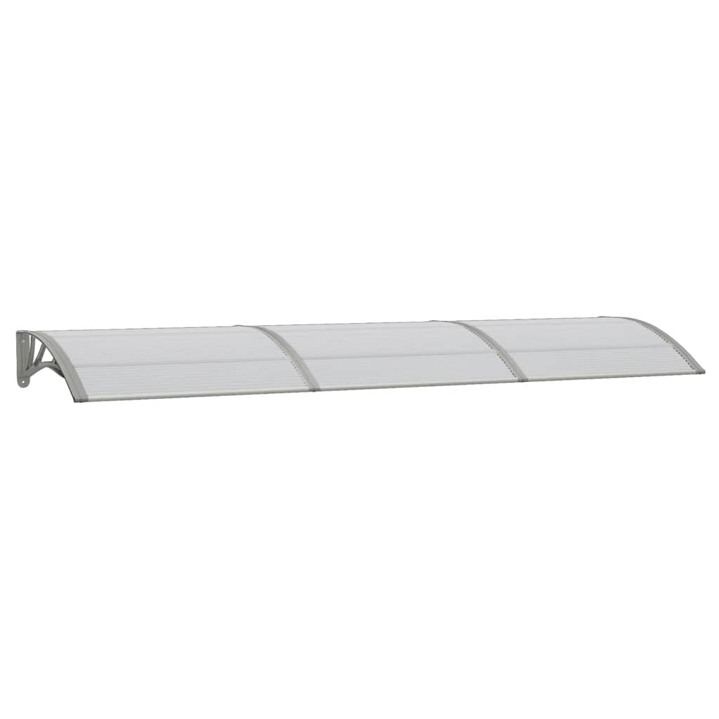 8720845680206_a_en_hd_1 vidaXL Door Canopy Grey 300x80 cm Polycarbonate - Image 2