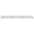 vidaXL Door Canopy Grey 300x80 cm Polycarbonate - Image 4