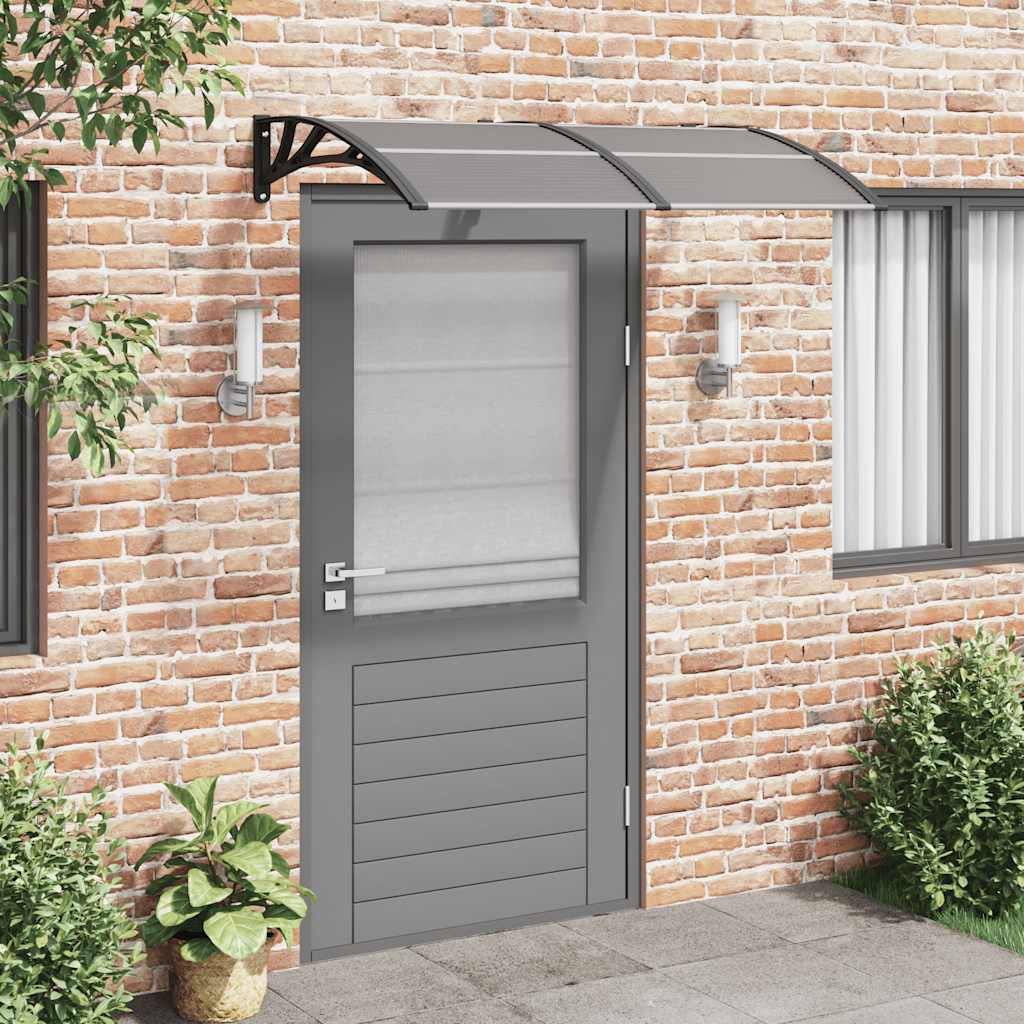 8720845680213_m_en_hd_1 vidaXL Door Canopy Black 150x75 cm Polycarbonate - Image 1