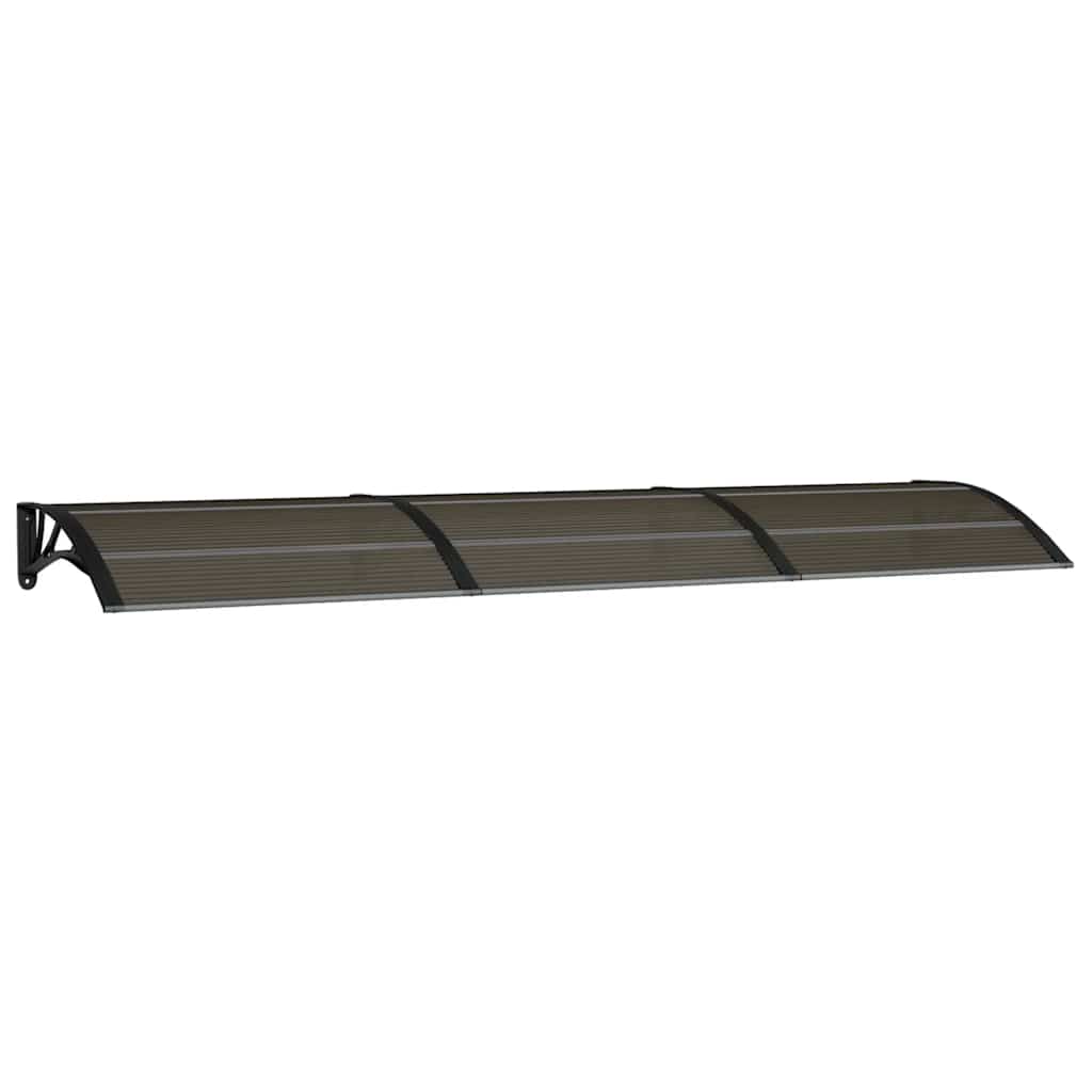 8720845680237_a_en_hd_1 vidaXL Door Canopy Black 300x75 cm Polycarbonate - Image 2